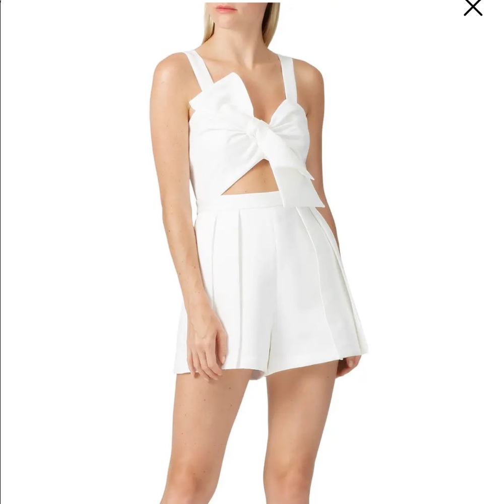 Jay Godfrey White Fernie Romper